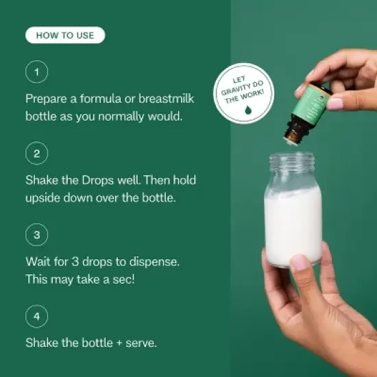 Bobbie Organic Combo Feeding Kit - Organic Infant Powder Formula and Vitamin D Supplement - 14.1oz image {5}