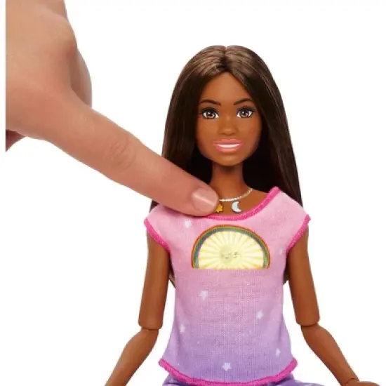 Barbie Self-Care Rise & Relax Doll with Gray Puppy image {2}