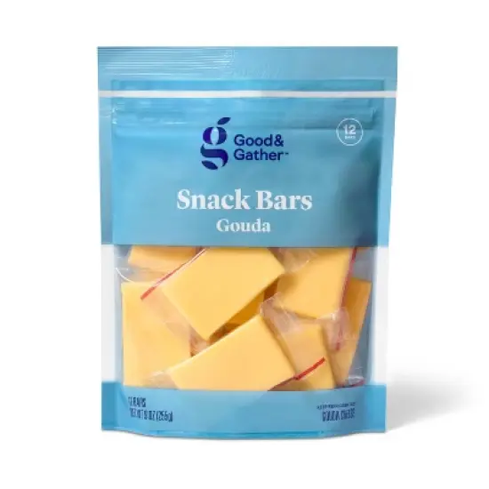 Gouda Cheese Snack Bars - 9oz/12ct - Good & Gather&trade; image {3}
