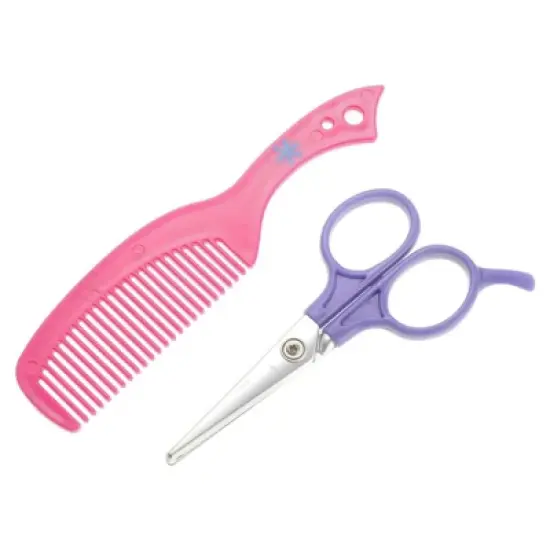 Insten Hair Stylist Beauty Salon Girls Playset with Hair Dryer, Comb & Accessories, Pretend Toys for Kids image {1}