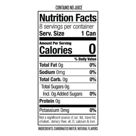 Polar Blackberry Mango Seltzer Water - 8pk/12 fl oz Cans image {5}