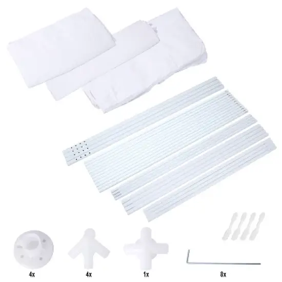 10'x10' Party Tent Commercial Gazebo Tent With 4 Removable Wall Window Zipper Door Portable Canopy Tent For Outdoor Event Wedding Party Bench image {9}