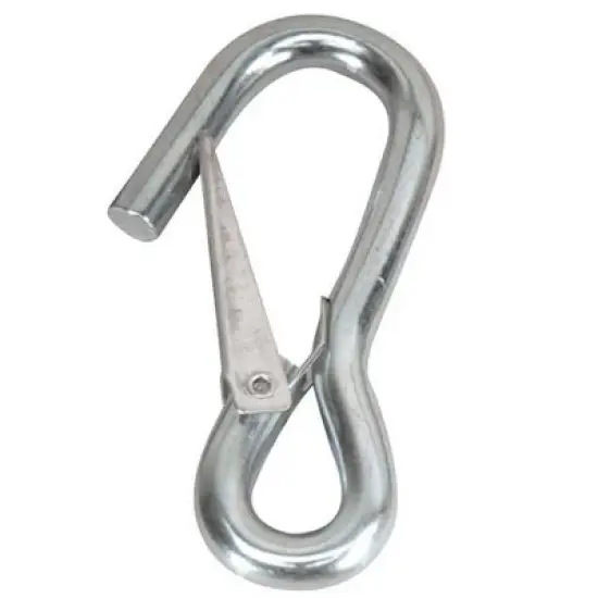 Whitecap S-4043 Galvanized Steel Spring Hook, Multi-Purpose Boat Equipment, Model S4043C. image {1}