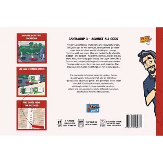 Asmodee Cantaloop Book 3: Against All Odds Board Game image {1}