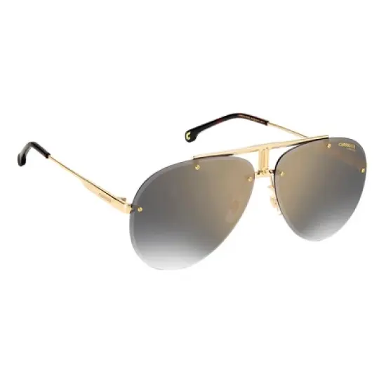 Carrera CA 1032/S 06J_FQ Unisex Aviator Sunglasses Gold Havana 62mm image {2}
