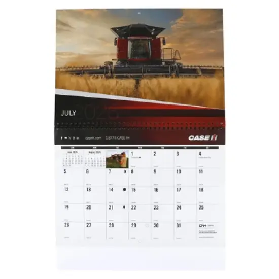 2026 Case IH 12 Month 13in x 11.5in Wall Calendar SIG-2026 image {4}