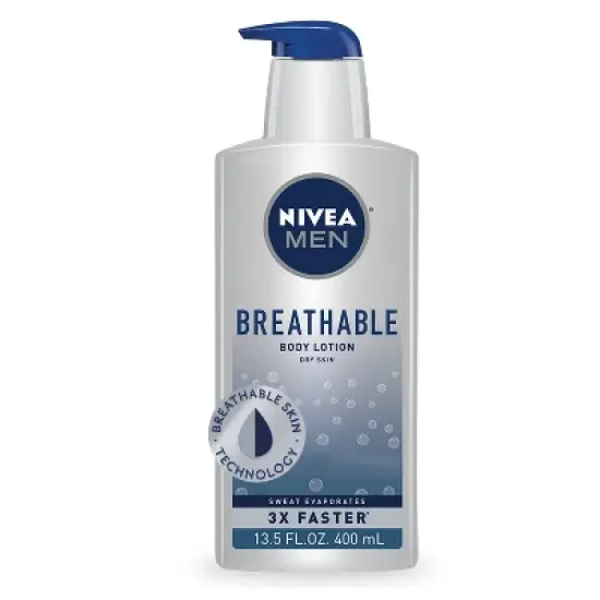 NIVEA MEN Breathable Body Lotion for Dry Skin Scented - 13.5 fl oz image {11}