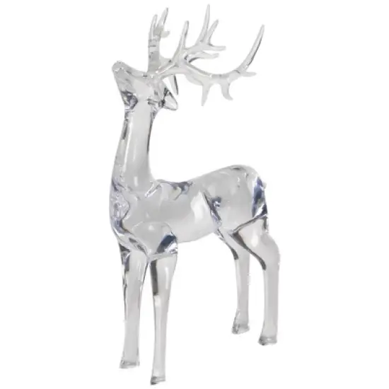 Northlight Standing Acrylic Deer Christmas Decoration - 15" image {1}