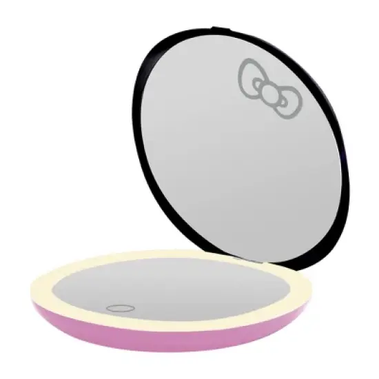 Impressions Vanity Hello Kitty&reg; "The Favorites" LED Compact Mirror image {4}