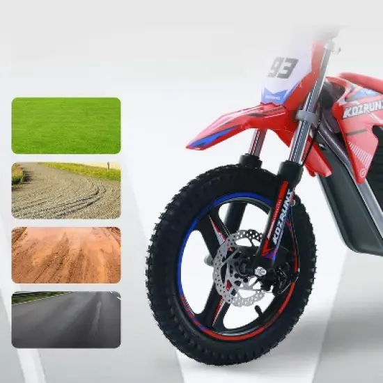 INFURNIC Bicycles, 14 Inch for 4-8 Year Old Children Off-road Racing, Safe Disc Brakes, Orange, 44.1"*22.8"*26.6" image {2}