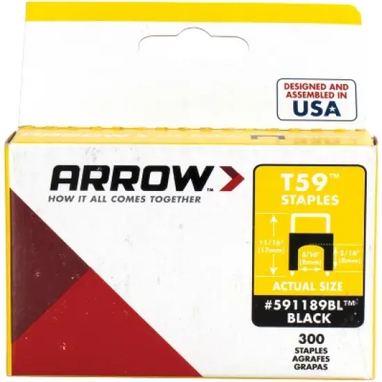 Arrow&reg; T59&trade; Insulated Staples, 300 Pack image {4}