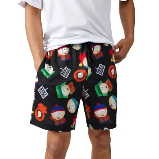 South Park Main Character Grid Men's 2-Pack T-shirt & Lounge Short Sleep Set image {4}