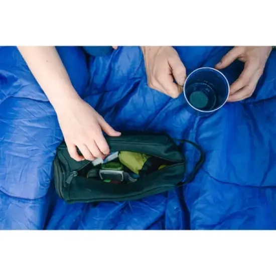 Stansport Cotton Canvas Travel Accessory Bag - Black image {6}