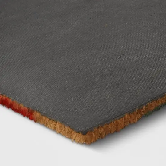 1'6"x2'6" Three Jack O Lanterns Coir Doormat Orange - Hyde and EEK! Boutique&trade; image {3}