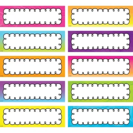 Teacher Created Resources&reg; Brights 4Ever Labels Magnetic Accents, 20 Per Pack, 3 Packs image {1}