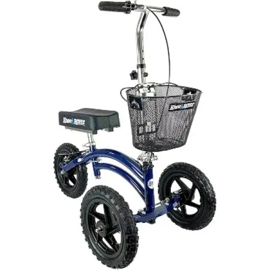 KneeRover All Terrain KneeRover Steerable Knee Scooter Blue image {9}