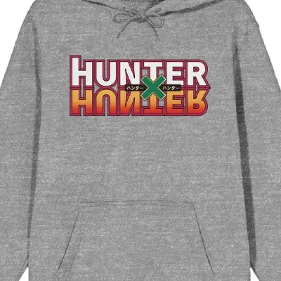 Hunter X Hunter Logo Men's Athletic Heather Sweatshirt image {1}
