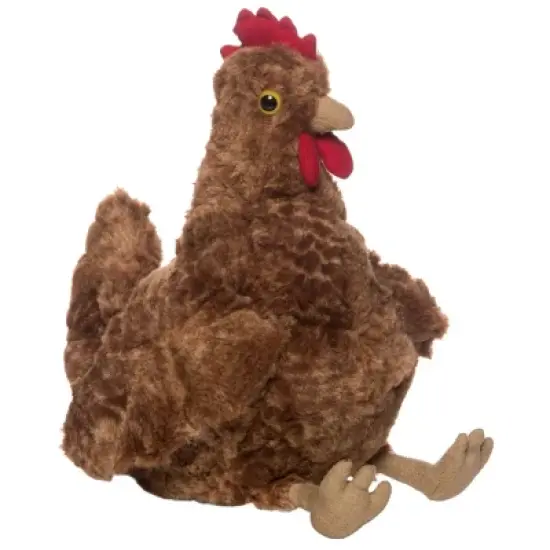 Manhattan Toy Stuffed Animal Chicken Plush Toy, Megg image {3}