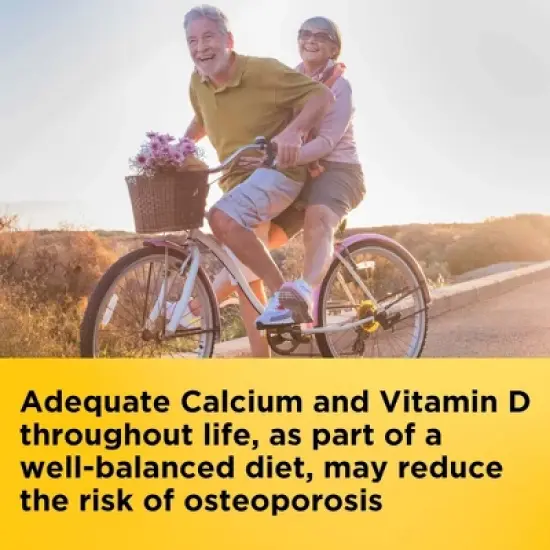 Nature Made Calcium 600mg Softgels with Vitamin D3 for Bone Support - 100ct image {3}