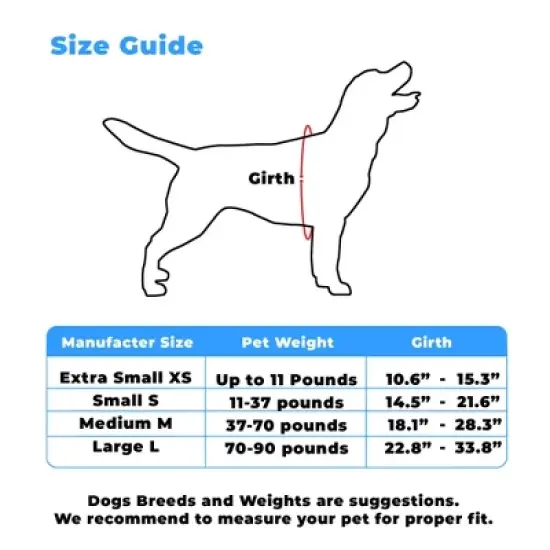 Pawtitas Solid Small Dog Harness &ETH; Durable, Adjustable, and Secure for Puppies & Dogs image {2}