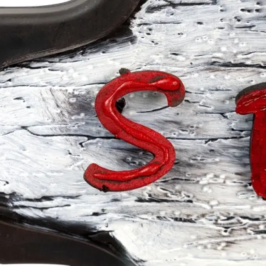 Northlight Animated Sound Activated 'Spooky' Halloween Sign - 20.5" image {4}