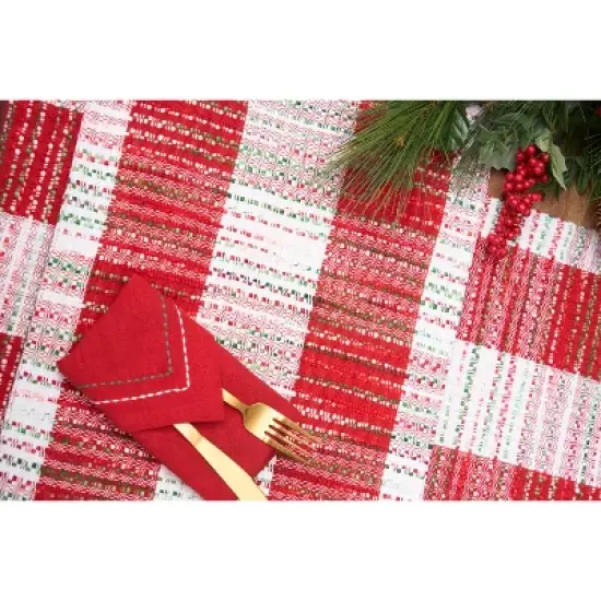 C&F Home Christmas Woven M&Atilde;&copy;lange Table Runner 14" x 72" image {4}
