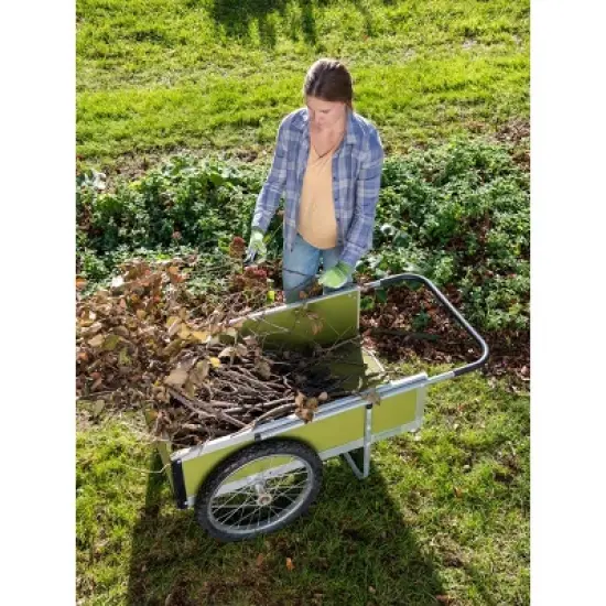 Medium Gardener's Supply Cart - Green image {1}