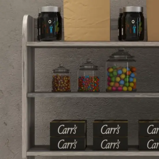 51.1" Large Wooden Cat Litter Box Enclosure | Storage Shelves | Hidden Design | Modern Indoor Cat Cabinet for Organized Storage & Odor Control image {2}