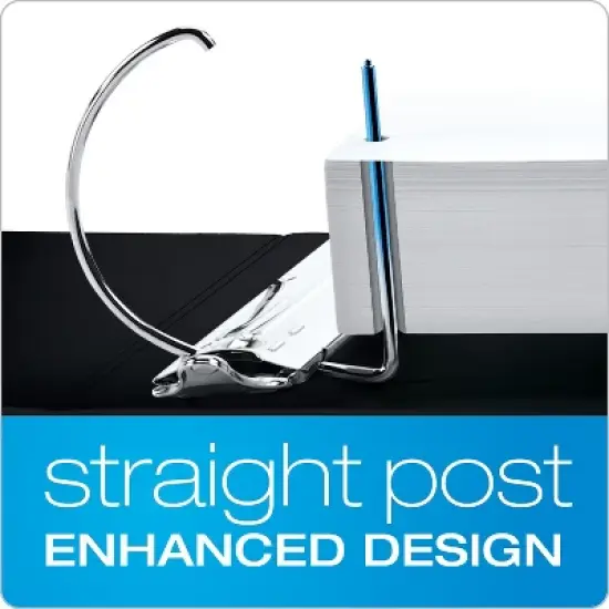 Cardinal ExpressLoad ClearVue 1.5" 3-Ring View Binder 943635 image {1}