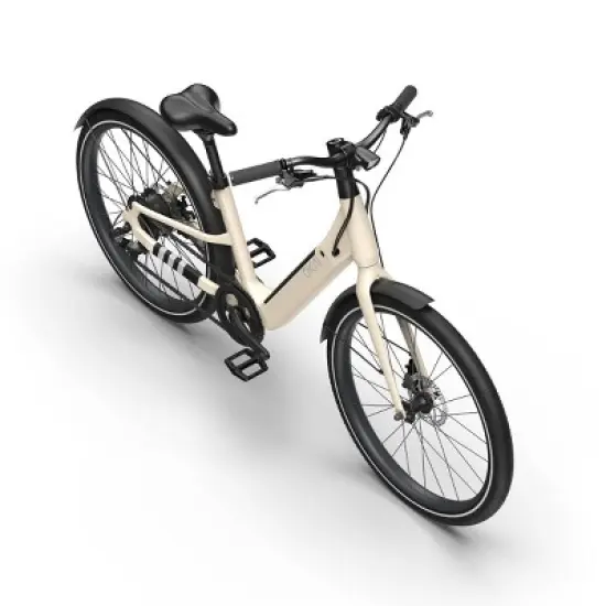 OKAI Stride 27.5" Step Through Electric Cruiser Bike - Brown image {3}