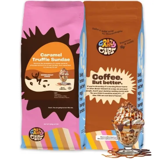 Caramel Truffle Sundae Flavored Ground Coffee image {4}