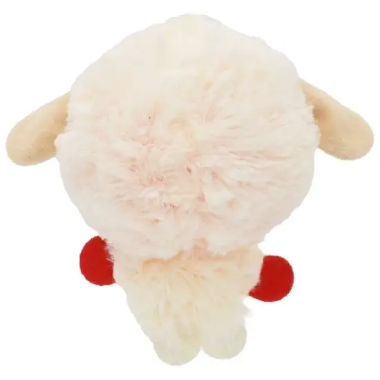Multipet 5" Lamb Chop Knobby Noggins Dog Interactive Plush Toy image {2}