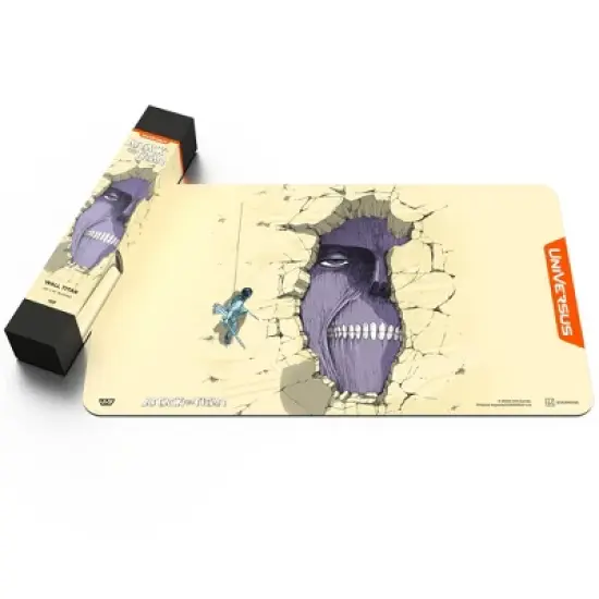 UniVersus Attack on Titan: Battle for Humanity - Wall Titan Playmat - 24 x 14" image {4}