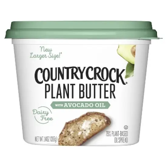 Country Crock Plant Based Avocado Oil Spreadable Tub - 14oz image {6}