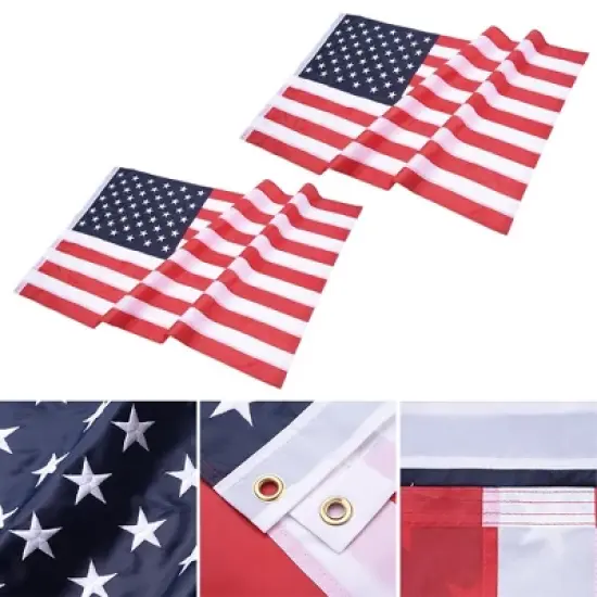Yescom 3x5 Ft US Flag Polyester Oxford Fabric image {11}