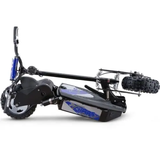 MotoTec Chaos 2000w 60v Lithium Electric Scooter Black image {2}