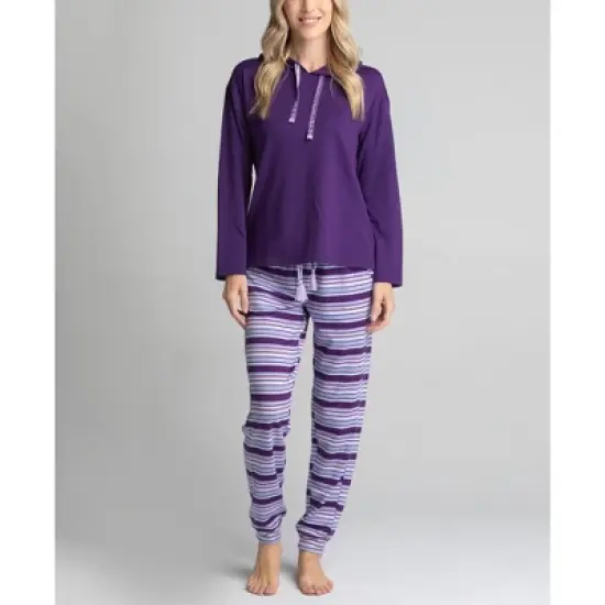 MUK LUKS Women's Restorative Harmony Hoodie Lounge Set image {5}