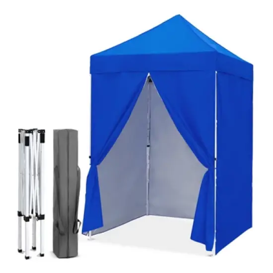 EAGLE PEAK 5x5 FT Pop up Canopy Instant Portable Tent with 4-Side Wall Panels image {10}