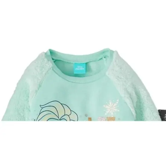 Disney Frozen Elsa Girls Fleece Sweatshirt & Pants  image {6}