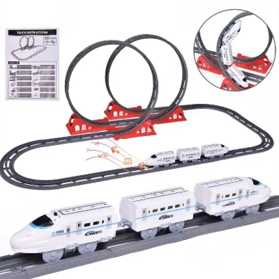 Fun Little Toys High Speed Train Set image {4}