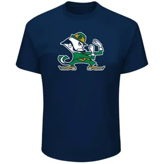 NCAA Notre Dame Fighting Irish Men's Big & Tall Short Sleeve Logo T-Shirt image {3}