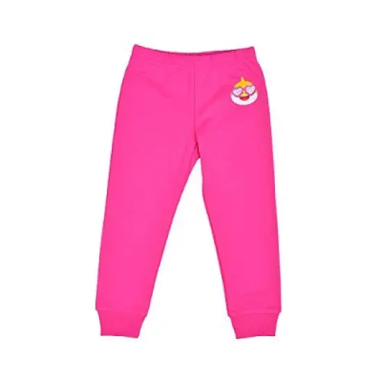 Nickelodeon Girl's 2-Pack Baby Shark Graphic Pullover Sweatshirt and Jogger Pant Set image {1}