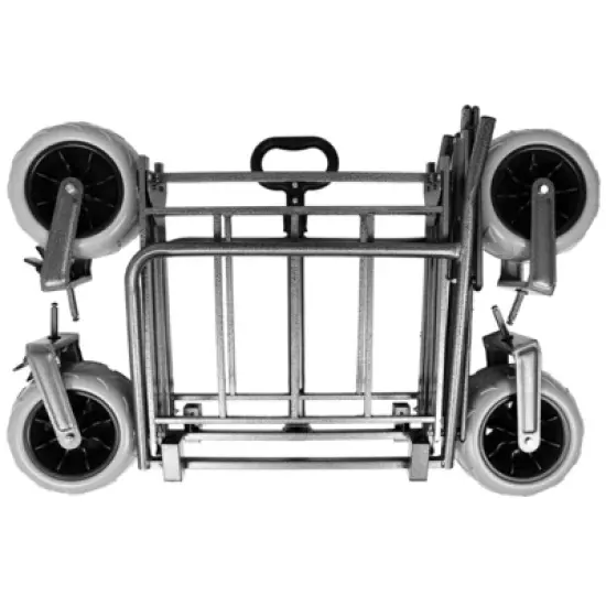 FATMOON Multi-Functional Seat Wagon with Unique Bench Conversion, 500lb Heavy-Duty Capacity & 4 All-Terrain Wheels for Camping,Beach image {14}