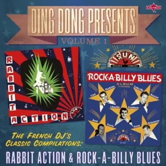Various Artists - Ding Dong Presents 1: Rabbit Action & Rock- A-Billy Blues (Various Artists) (CD) image {1}