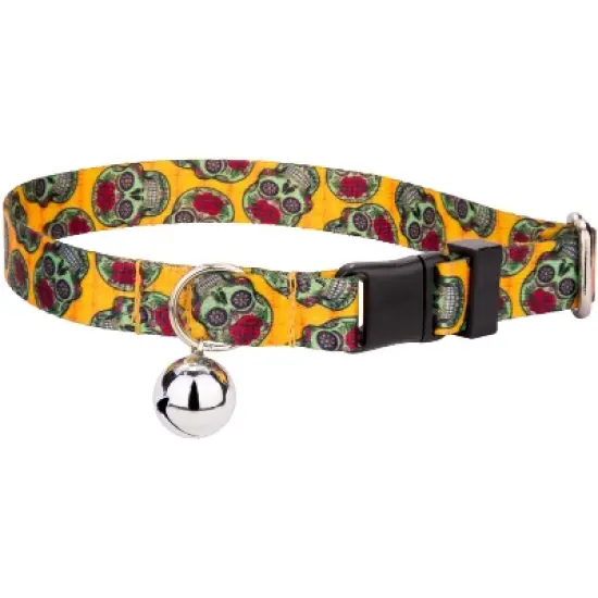 Country Brook Petz Sugar Skulls Cat Collar image {4}