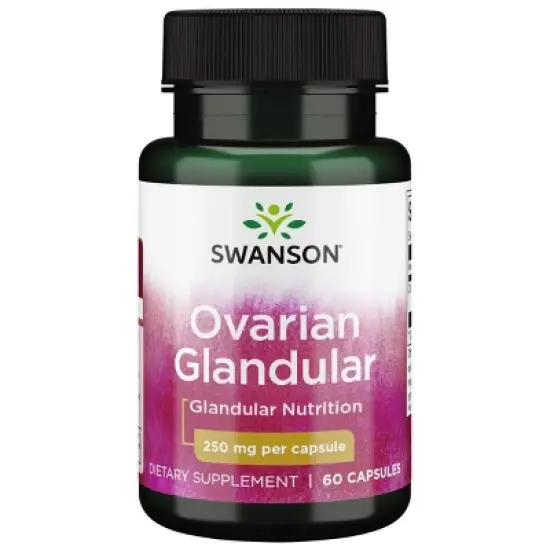Swanson Dietary Supplements Ovarian Glandular 250 mg Capsule 60ct image {4}
