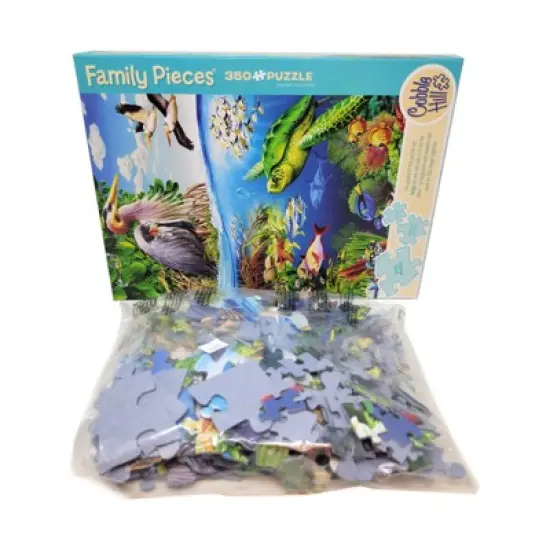 Cobble Hill Family Pieces: Earth Day Jigsaw Puzzle - 350pc image {4}