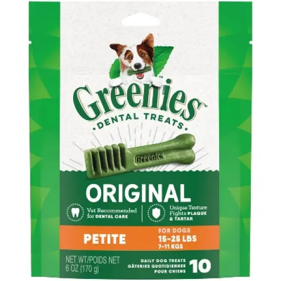 Greenies Petite Original Chicken Dental Dog Treats image {7}