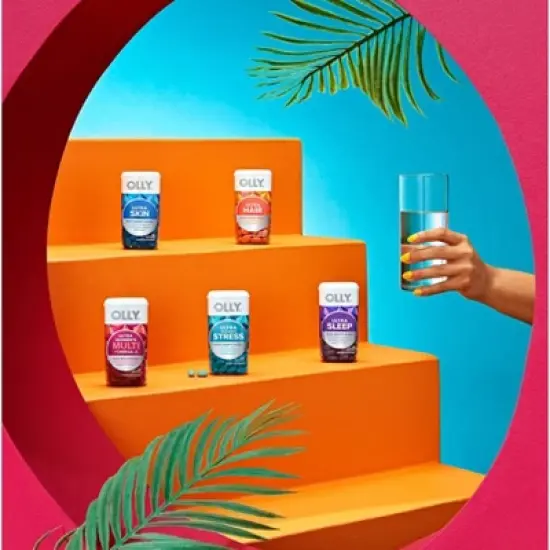 OLLY Ultra Strength Prenatal Multivitamin Softgels with Folic Acid + DHA - 60ct image {6}