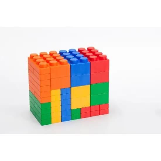 UNiPLAY Mix 60pc Set Soft Building Blocks for Early Learning Educational and Sensory Toy for Infants and Toddlers image {8}